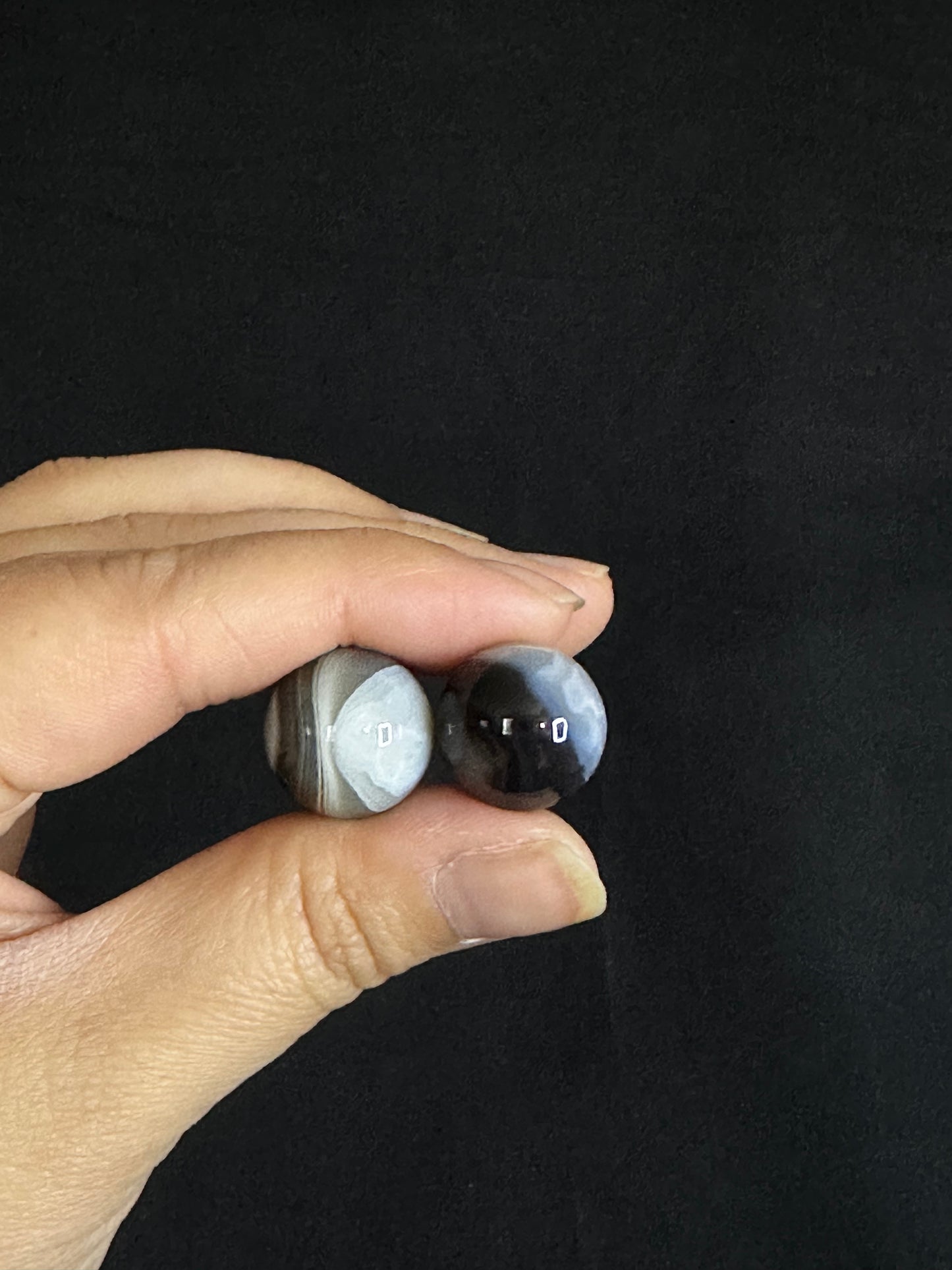 banded agate mini sphere