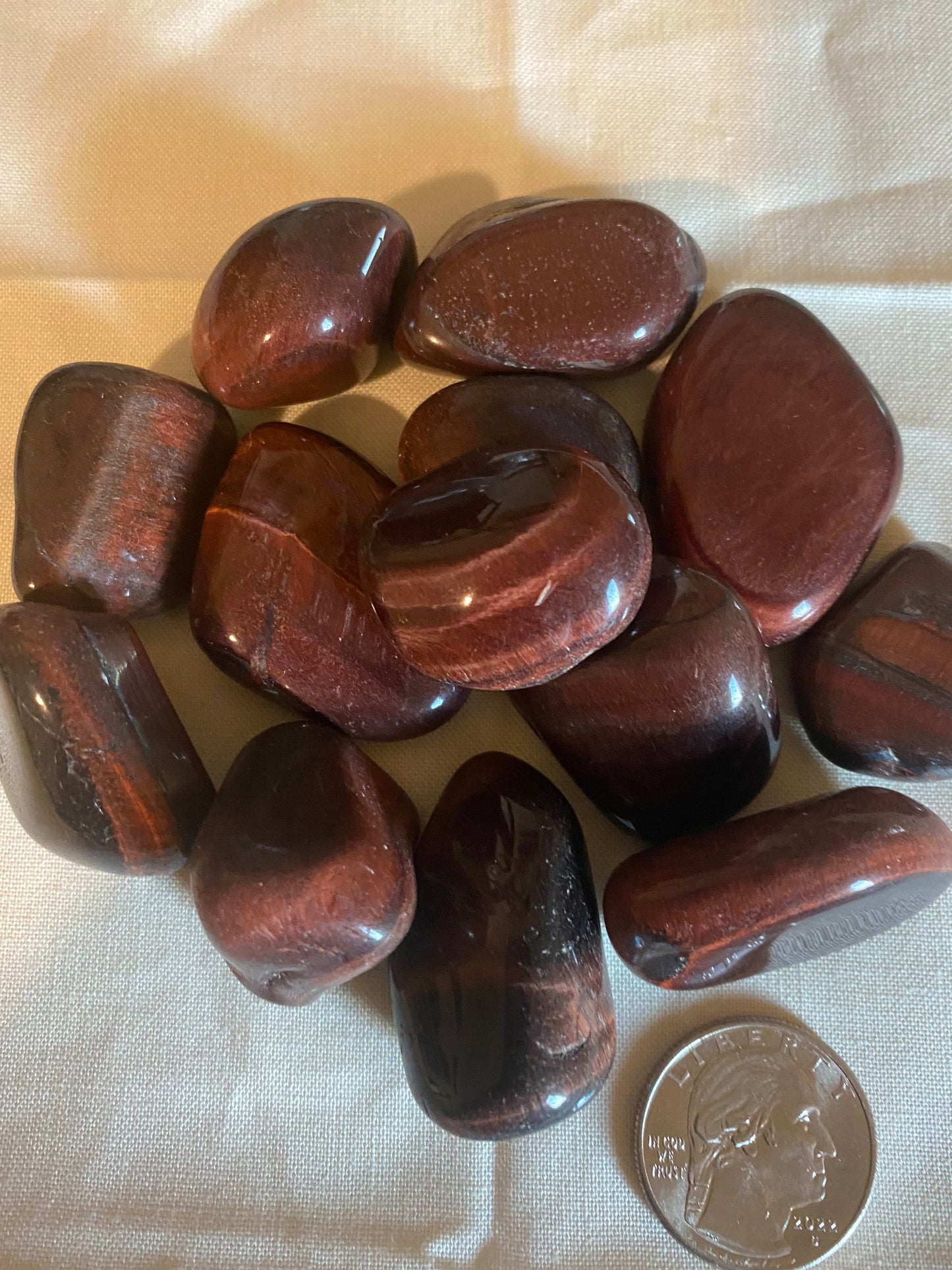 red tiger eye