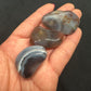 grey botswana agate tumble - set of 3