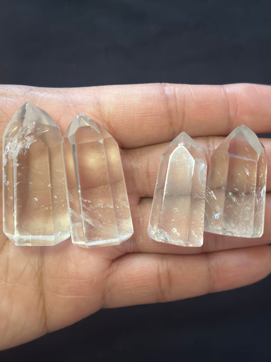 clear quartz mini points