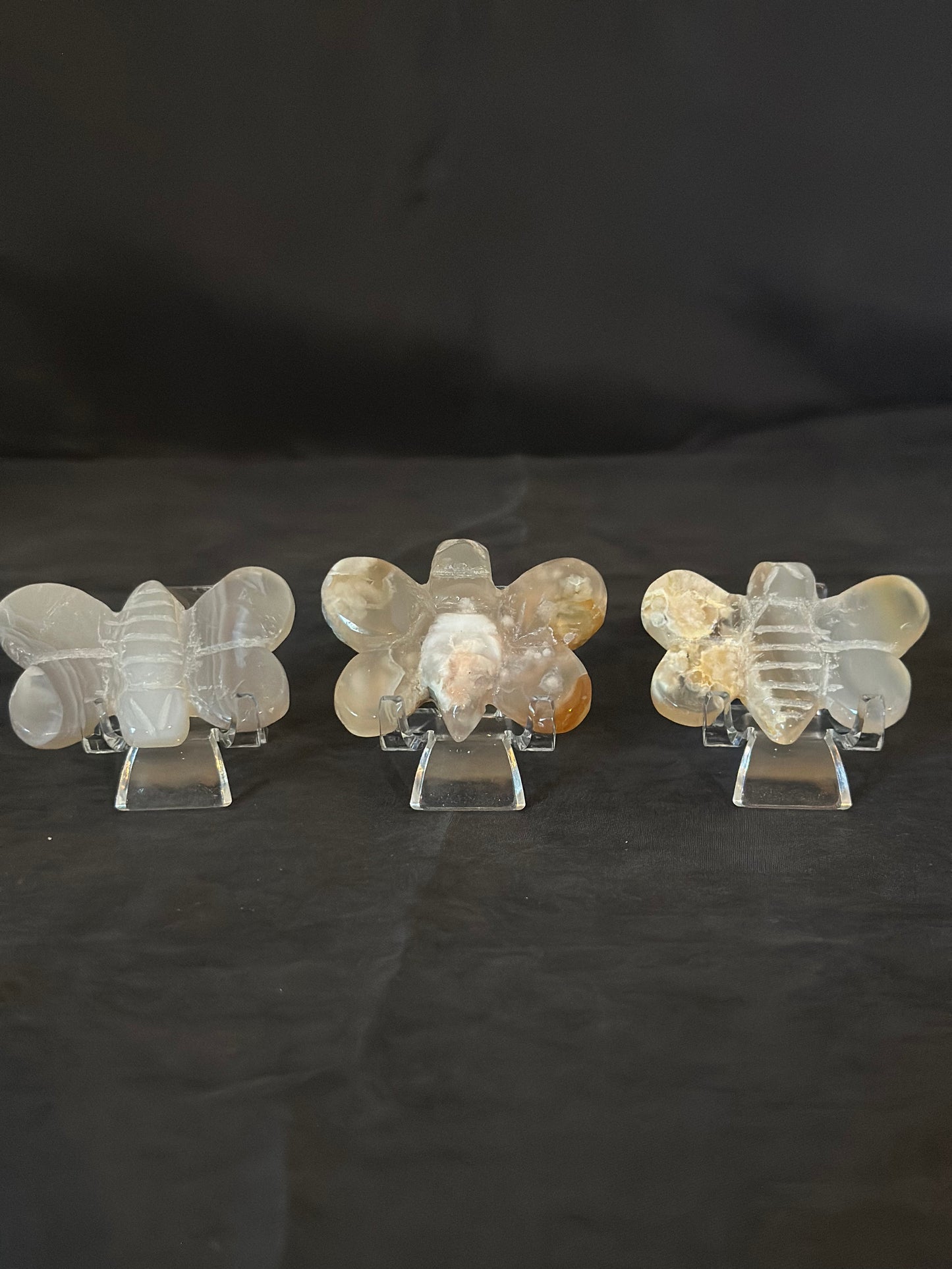 flower agate bees