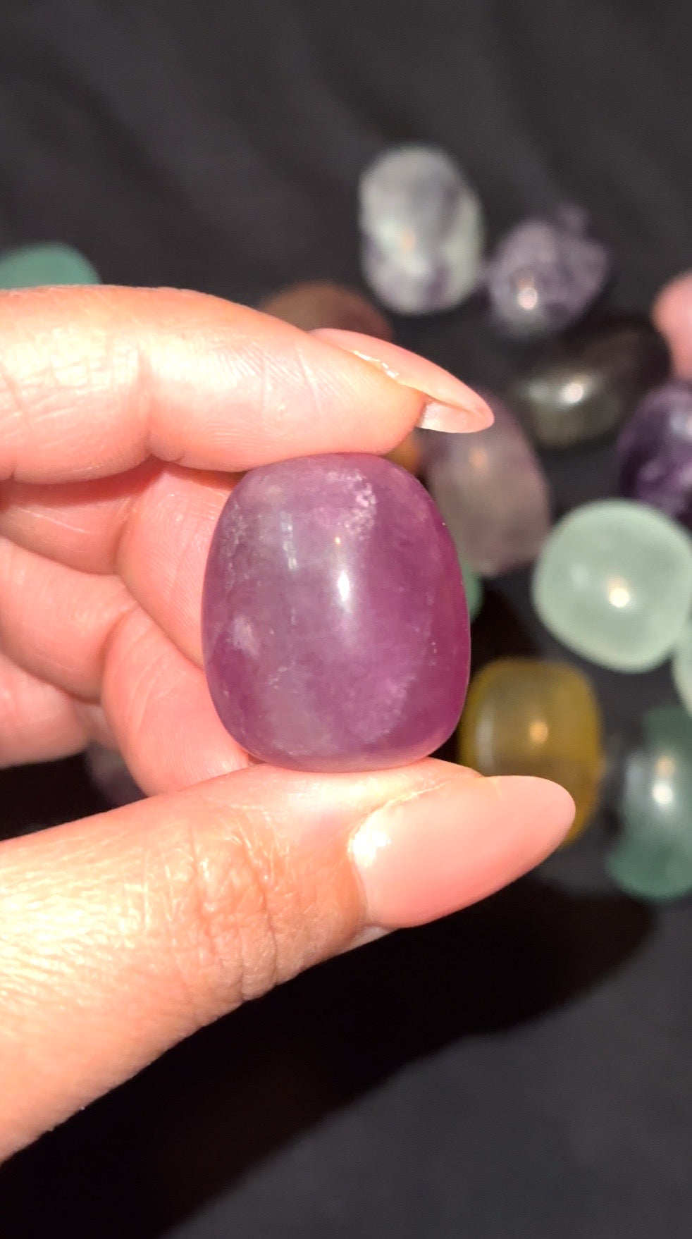 fluorite tumbles