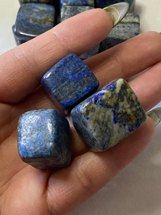 lapis lazuli cube