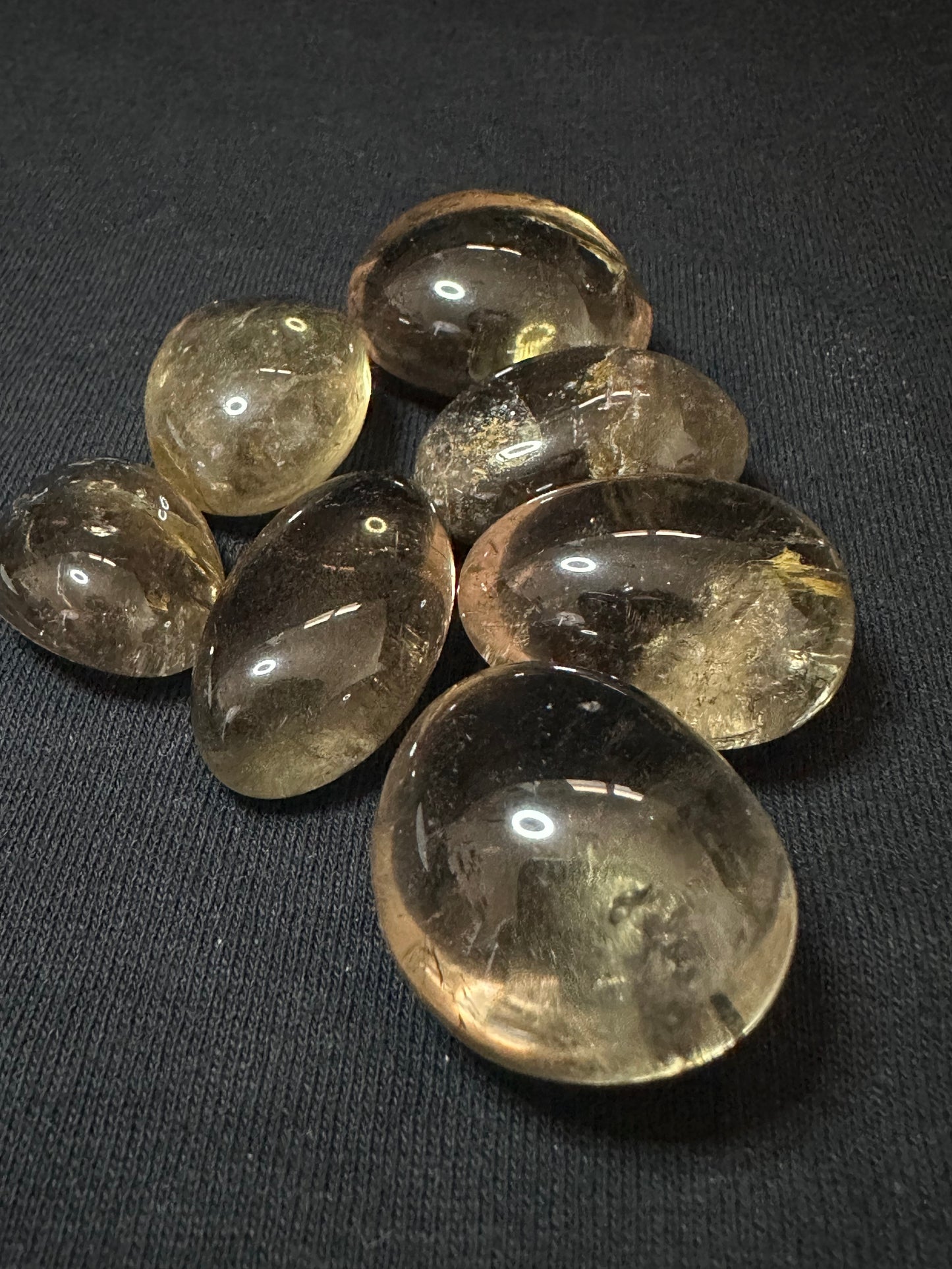 smoky quartz tumble