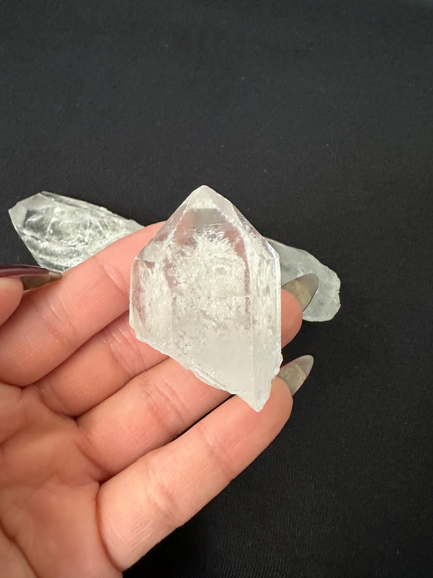 clear quartz point