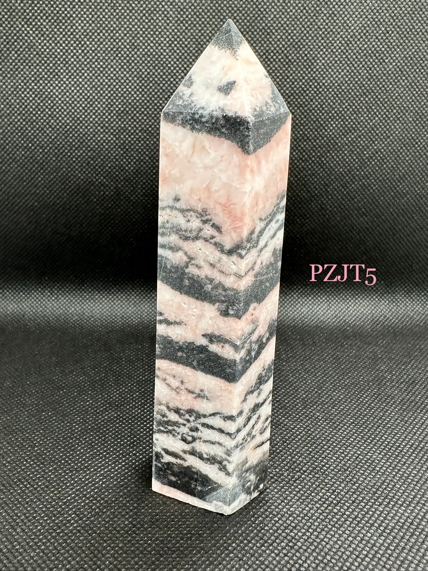 pink zebra jasper tower