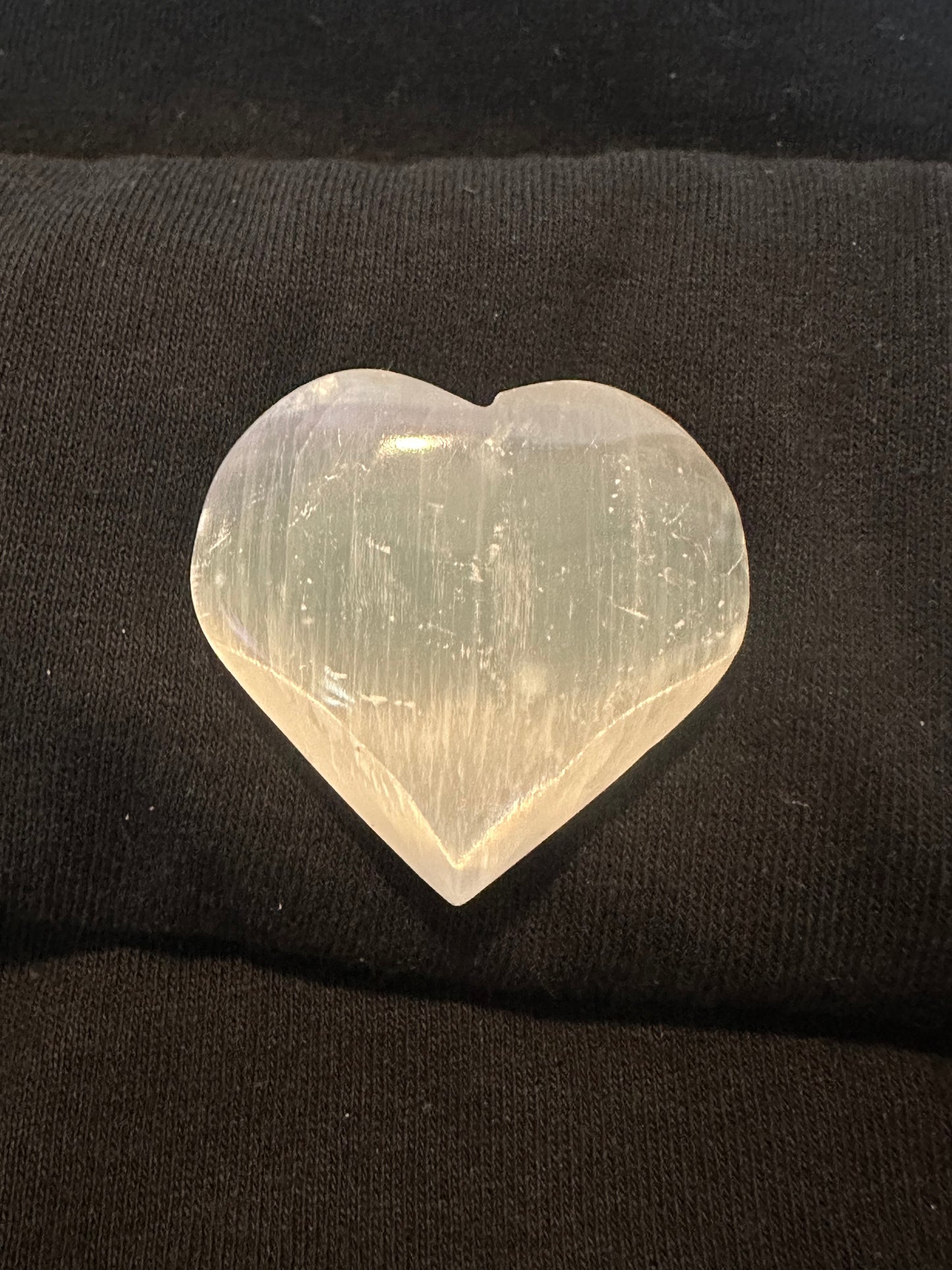 selenite small heart