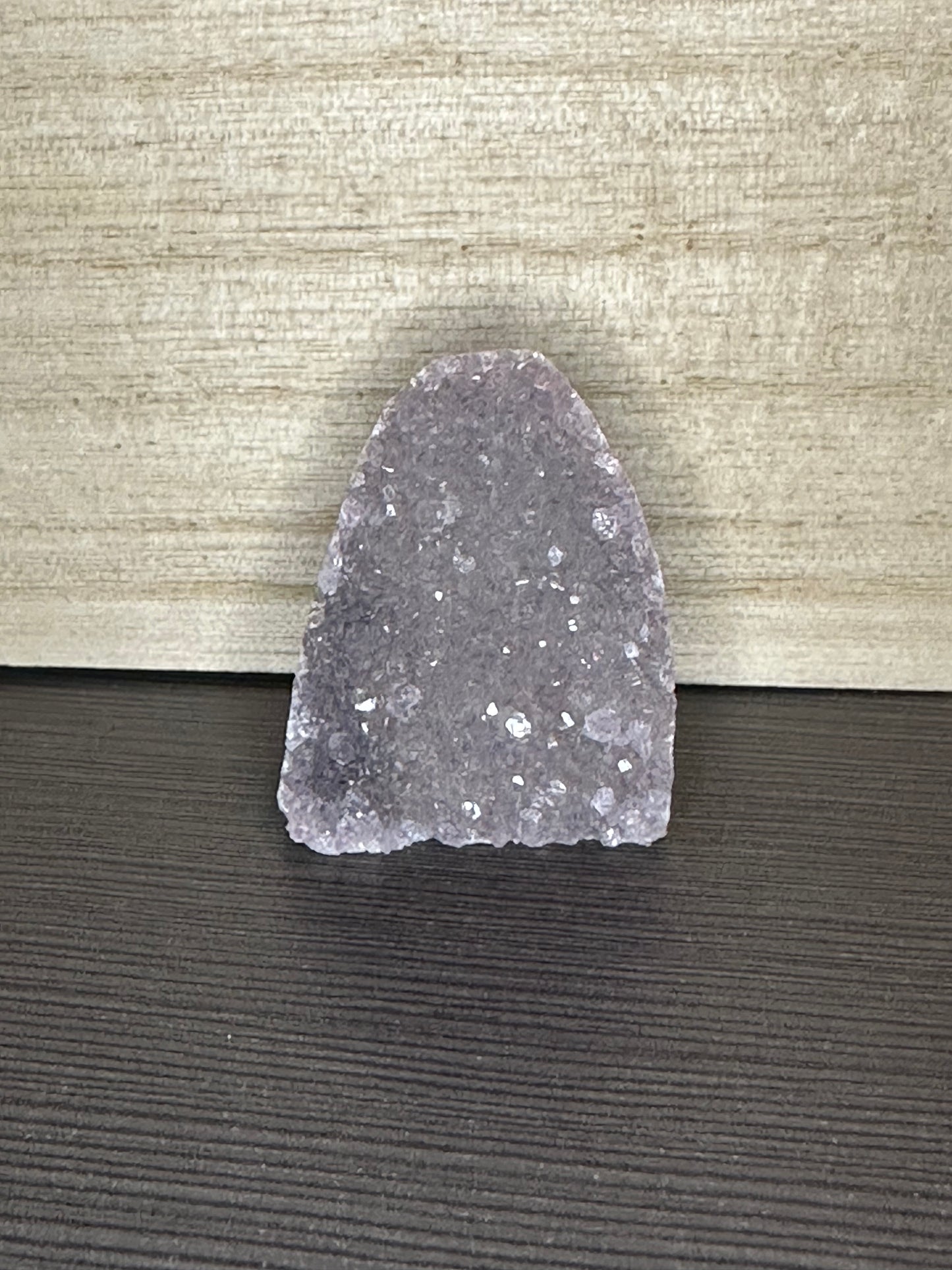 sugary(druzy) amethyst cut base (small)