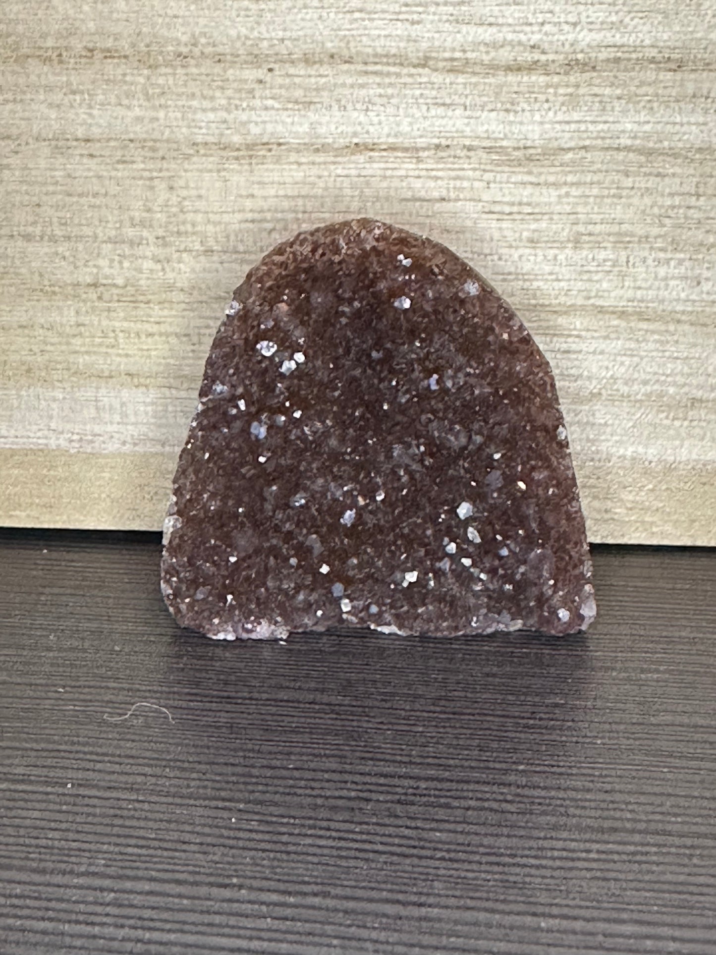 sugary(druzy) amethyst cut base (small)