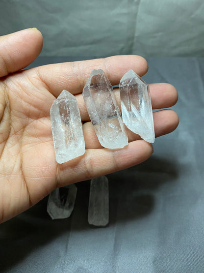 clear quartz point