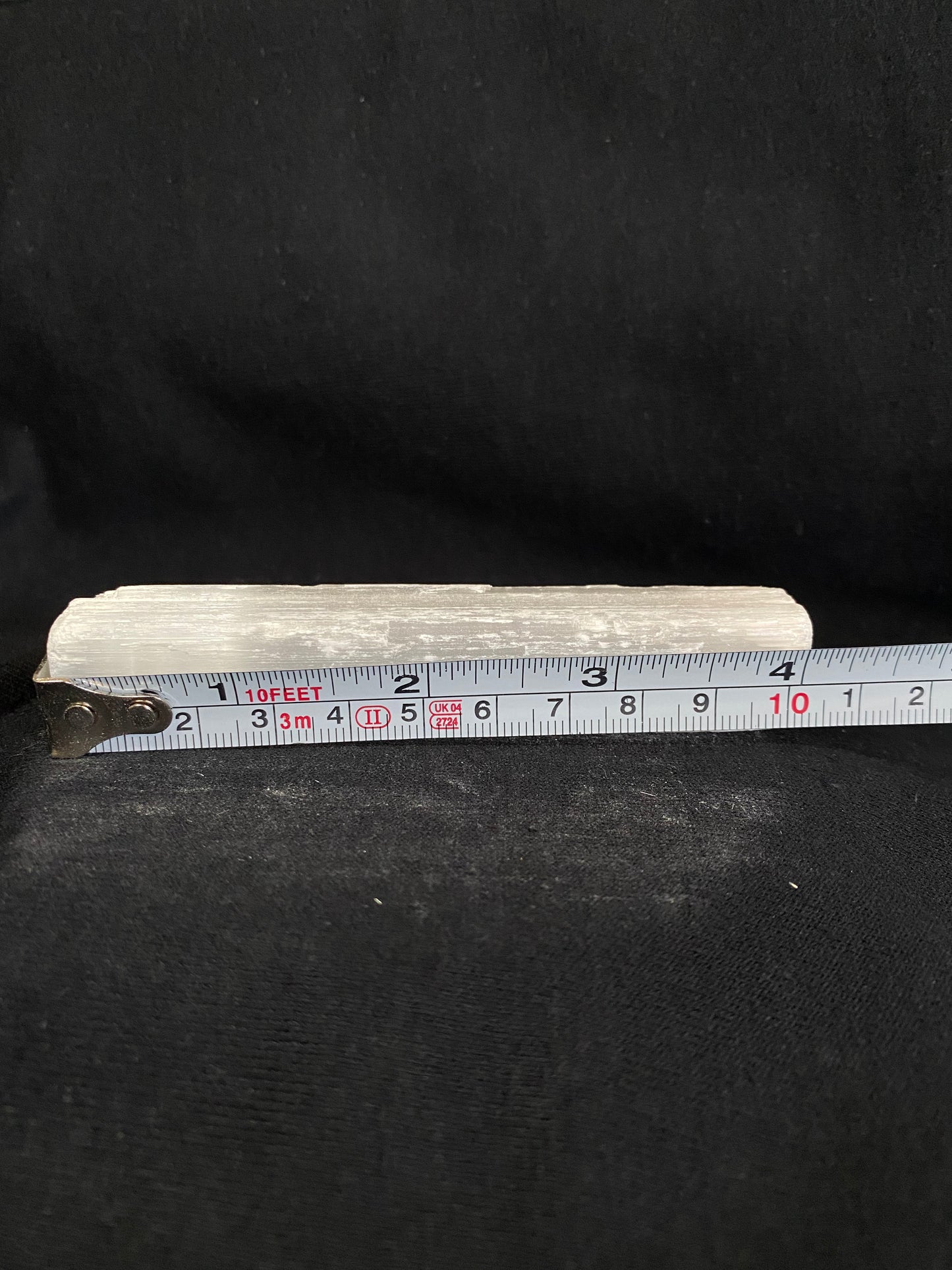 raw selenite wand - 4 inch