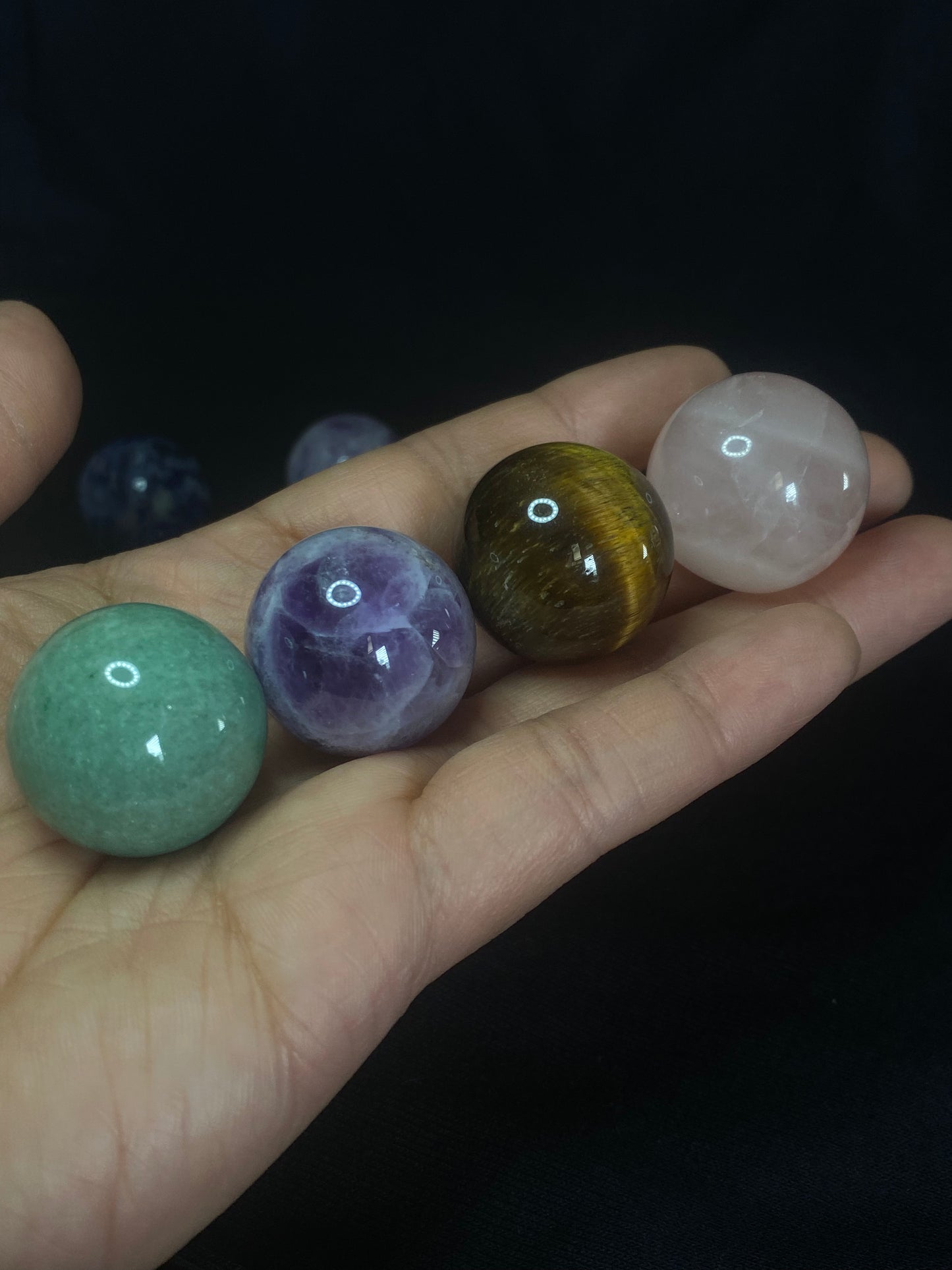 small spheres