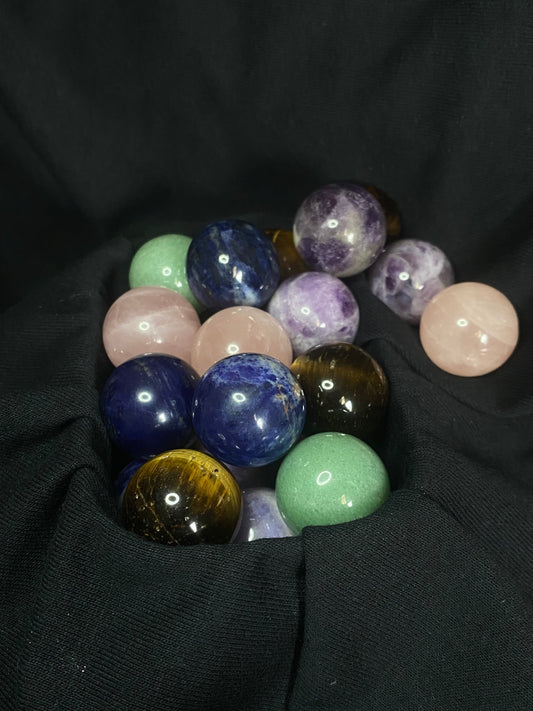 small spheres