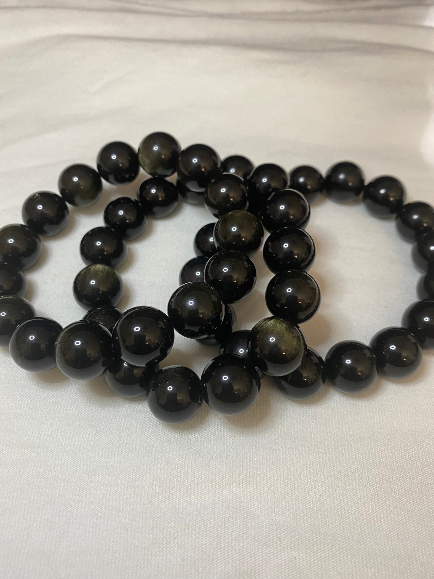 black obsidian bracelet