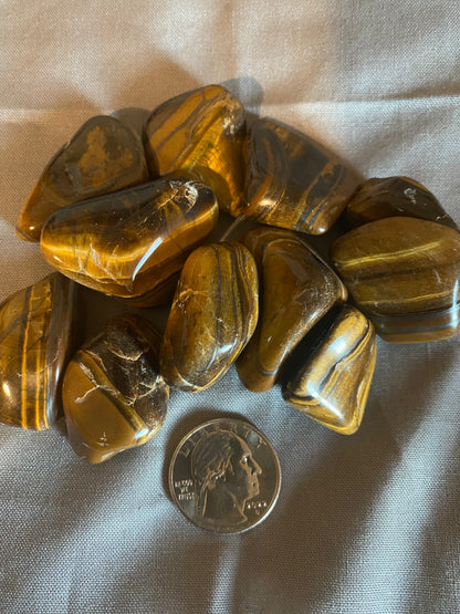 yellow tiger eye