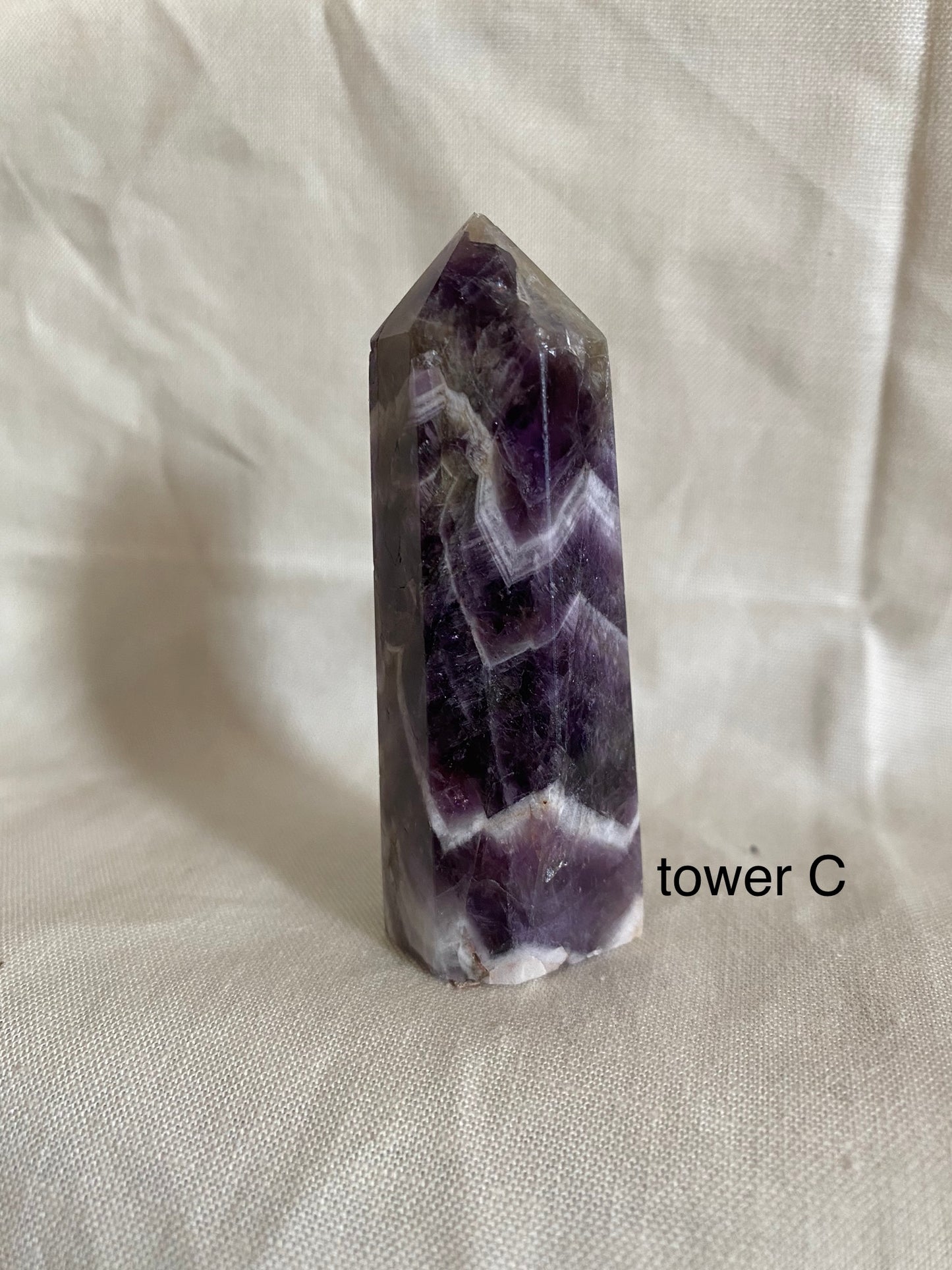 chevron amethyst tower (small)